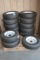 1 Lot of 12 Taskmaster 225/75 R15 Tires w/6-Bolt Wheels
