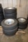 1 Lot of 10 Advance 215/75 R17.5 16-Ply Tires w/Heavy Wheels