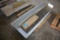 1 Lot of 20 Aluminum Diamond Check Trailer Front Panels; 84