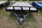 HP Trailers 16'+2' Heavy Duty Flatbed Trailer w/Tandem 5K Axles, Pull Out Ramps, Wood Floor, 2-5/16