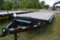 HP Trailers 22' Hi Deck Single Cylinder Scissor Hoist Tilt Trailer w/Tandem 7K Axles, Wood Floor, Li
