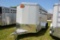 Sundowner Stockman Express 16' All Aluminum Enclosed Trailer w/Tandem 3500 lb. Axles, Left and Right