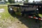 HP Trailers 14' Single Cylinder Scissor Hoist Dump Box Trailer w/Tandem 8K Axles, Steel Floor, Stake