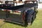 HP Trailers 16' Single Cylinder Scissor Hoist Dump Box Gooseneck Trailer w/Side Gate on Passenger Si
