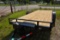 HP Trailers 20' Tilt Bed Trailer w/Electric Tilt, Tandem 5K Axles, Wood Floor, Winch Plate, 2-5/16
