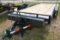 HP Trailers 20' Tilt Bed Trailer w/Electric Tilt, Tandem 7K Axles, Drive Over Fenders, Wood Floor, O