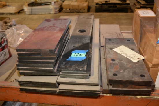 1 Lot Top Deck Trailer Steel Plates for Fabrication; Various Sizes