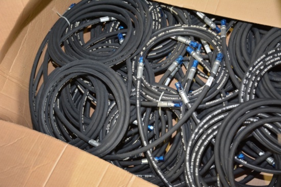 1 Large Lot of 3/4" Hydraulic Hose; 204" Length