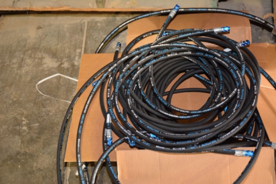 3 Boxes - 3/4" Hydraulic Hose; 10 Pieces/Box; 174" Length; 3xBid