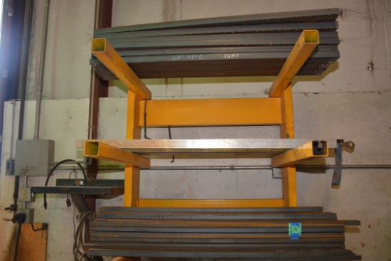 1 Lot of Approx. 36 Pieces of 4" Channel Steel 60" Length, 85 Pieces of 2" Channel Steel 60" Length,