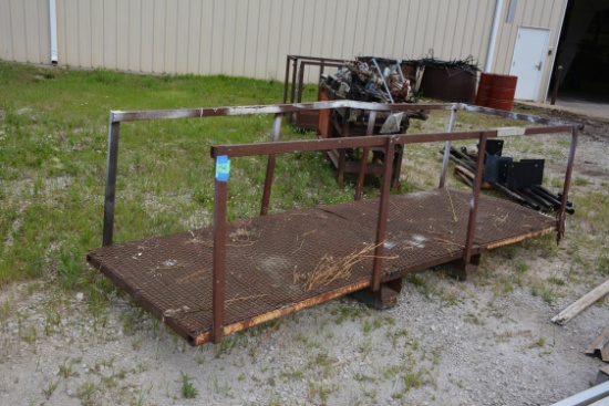 Pallet Fork Man Lift 43"x142"x32"