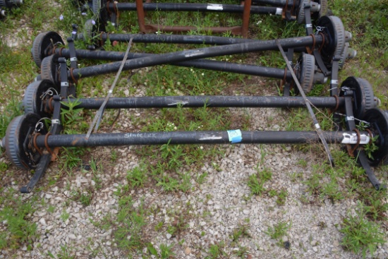 5 - Dexter Drum Brake Axles 5200 lb. 74" Spring Center 88" Hub Face; 5xBid
