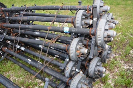 21 - Dexter Drum Brake Axles 5200 lb. 74" Spring Center 88" Hub Face; 21xBid
