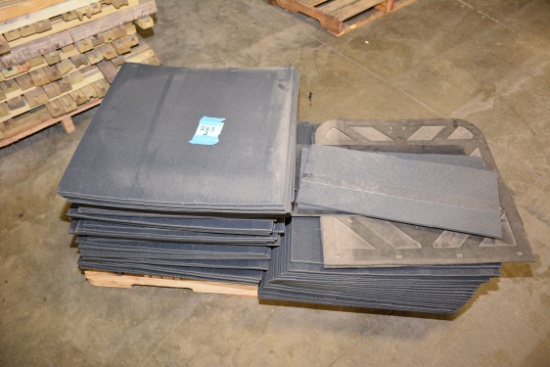 1 Lot of Approx. 82 Mud Flaps; 2'x2'