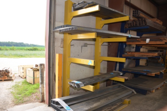 4-Shelf Cantilever Rack; 10'x4'x5'; RACK ONLY