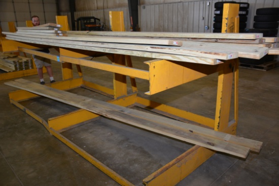 2-Tier Cantilever Material Storage Rack; 13-1/2'x5-1/2'x5'; RACK ONLY