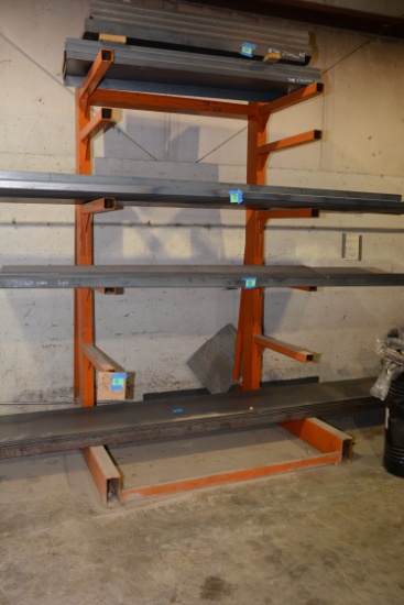6-Shelf Cantilever Rack; 11'x6'x5'