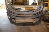 1 Lot of 42 Hard Channel 10 Ga. Steel Dump Box Fenders; 9