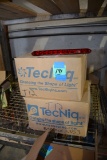 1 Lot of 2 Cases (Approx. 200 Pieces Total) Red Low Profile ID Bar Red Lense