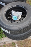 Pair of Diamondback 205/75 R15 8-Ply Tires w/Aluminum Wheels