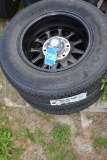 Pair of Diamondback 205/75 R15 8-Ply Tires w/Aluminum Wheels
