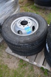 Pair of Taskmaster 235/80 R16 10-Ply Tires w/Dual Wheels