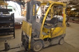 Hyster 50 LP Bottle Reserve Model S50FT w/5k lb. Capacity and Fork Positioners on Shift Side; SN F18