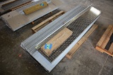 1 Lot of 20 Aluminum Diamond Check Trailer Front Panels; 84