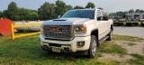 2018 GMC 3500 Denali Diesel 4x4 w/Leather Interior, DVD Head Rest, Approx. 137k Miles, Rubber 65%; O