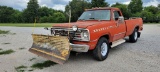 1975 Dodge 200 SNO-Fiter Pickup w/Meyer Snow Plow