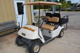 Ez-Go Gas Powered Golf Cart w/Canopy and Utility Bed; Item in use until plant closure.
