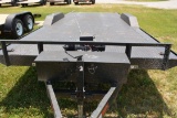 HP Trailer 20' Electric Tilt Trailer w/Tandem 5K Axle, Steel Floor, Drive Over Fenders, Electric 10K