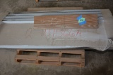 1 Lot of 12 Aluminum Diamond Check Trailer Front Panels; 66
