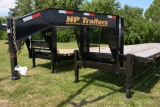 HP Trailers 35'x5' Hi Deck Gooseneck Trailer w/Tandem 12K Duals, Adjustable Width 22
