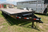 HP Trailers 22' Hi Deck Tilt Trailer w/Tandem 7K Axles, Wood Floor, 2-5/16