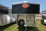 Sundowner Rancher Express 20' All Aluminum Gooseneck Livestock Trailer w/Tandem 7K Axles, Gated Goos