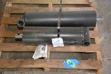 2 Large Capacity Hydraulic Hoist Cylinders; As Is