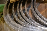 1 Lot of Approx. 20 Aluminum Single Axle Diamond Check Fenders; 32