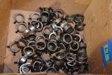 1 Lot of Approx. 75-100 Small Lock Rings for Hoist