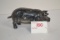 Vintage Cast Iron Still Pig Bank