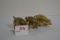 Group of 3 Brass Pigs; 2