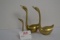 Group of 3 Brass Swans