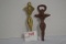 Pair of Brass and Metal Bottle Openers