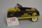 Crown Vees No. 7174 Iowa Hawkeye 1948 BMC CT Convertible Miniature Pedal Car Bank; 1 of 5000