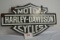 Harley Davidson Motorcycles Metal Sign; Some Flaking