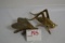 Brass Grasshopper and Fly Ashpot