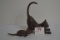 Pair of Cast Iron Cat and Mouse