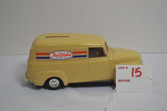 Ertl No. 2364 TrueValue Model Car Bank; No Key