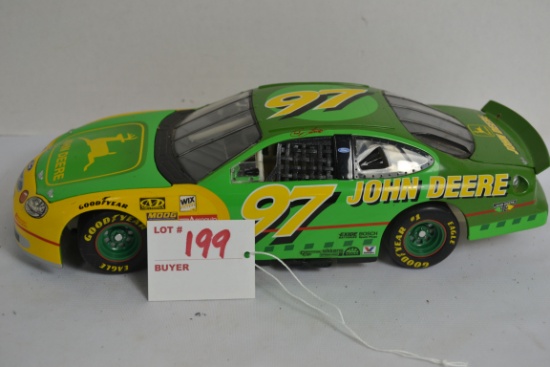 Ertl 1/18 Scale NASCAR John Deere Taurus Racing Car