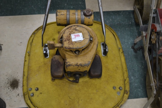 Toro Flymo 19 Vintage Lawn Mower; Rare; Ran When Put Up; Gas Drained